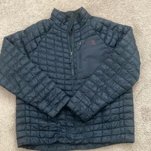 The North Face Men's Navy Blue Puffer Jacket